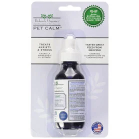Заспокійливі краплі SynergyLabs Richard’s Organics Pet Calm для собак і котів