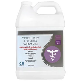Антипаразитарний та антисеборейний шампунь Veterinary Formula CC Antiparasitic and Antiseborrheic Shampoo з дьогтем, сіркою, саліциловою кислотою для собак