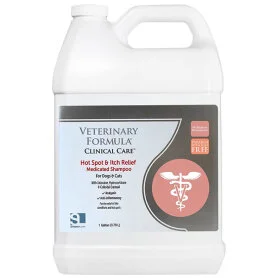 Антиалергенний, знеболювальний, протизапальний шампунь Veterinary Formula CC Hot Spot and Itch Relief Medicated Shampoo з лідокаїном, гідрокортизоном для собак і котів