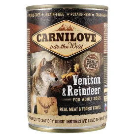 Вологий корм Carnilove Venison and Reindeer для собак, м'ясо північного оленя