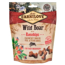 Ласощі Carnilove Dog Crunchy Snack для собак, дикий кабан та шипшина