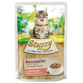 Вологий корм Stuzzy Cat Salmon для котів з лососем в соусі
