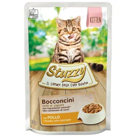 Вологий корм Stuzzy Chicken for Kitten для кошенят з куркою в соусі