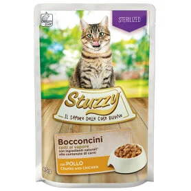 Вологий корм Stuzzy Cat Sterilized Chicken для стерилізованих котів з куркою в соусі