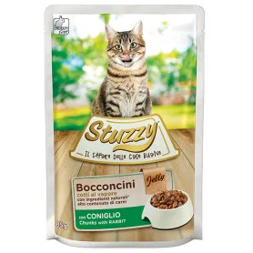 Вологий корм Stuzzy Cat Rabbit для котів з кроликом в желе