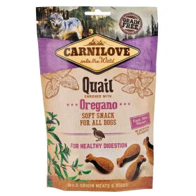 Ласощі Carnilove Dog Semi Moist для собак, перепілка та орегано