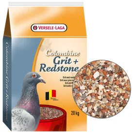 Минеральная добавка Versele-Laga Colombine Grit+RedStone - для голубей с красным камнем