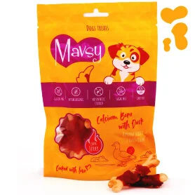 Лакомство Mavsy Calcium bone with Duck - для собак, утиная ножка с кальцием