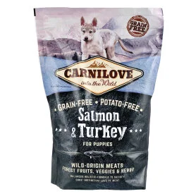 Сухий корм Carnilove Salmon & Turkey для цуценят всіх порід, лосось та індичка