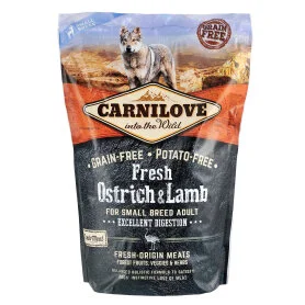Сухий корм Carnilove Fresh Ostrich & Lamb для дорослих собак дрібних порід, ягня та страус