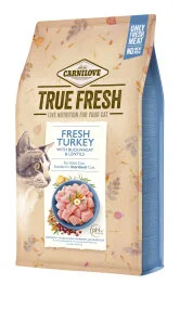 Сухий корм Carnilove True Fresh Cat для для дорослих котів, з індичкою