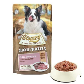 Беззерновий вологий корм Stuzzy Monoprotein Ham для собак з шинкою