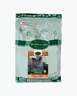 Сухой корм Baskerville Sterilised Katze (Баскервиль) - для стерилизованных кошек, с курицей