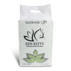 Гороховий наповнювач ZenKitty Clumping Tofu, з ароматом зеленого чаю
