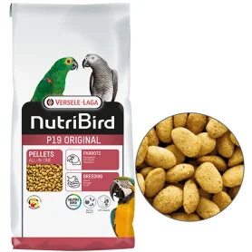 Полнорационный корм Versele-Laga NutriBird P19 Original Breeding – для крупных попугаев