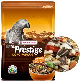 Полнорационный корм Versele-Laga Prestige Loro Parque African Parrot Mix – для средних и крупных африканских попугаев