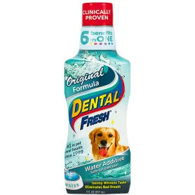 Рідина від зубного нальоту і запаху з пащі SynergyLabs Dental Fresh для собак і котів