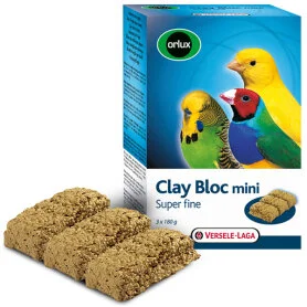 Минеральный блок с глиной Versele-Laga Orlux Clay Bloc Mini – для мелких птиц