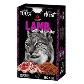 Полувлажное лакомство Alpha Spirit Lamb Natural Snacks Cat - для взрослых кошек всех пород, с ягнятиной
