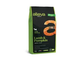 Полнорационный сухой корм Alleva NATURAL Dog Adult Lamb & Pumpkin Mini - для взрослых собак мини и малых пород, с ягненком и тыквой 