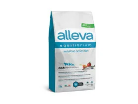 Полнорационный сухой корм Alleva Equilibrium Sensitive Adult Ocean Fish Mini/Medium – для взрослых собак малых и средних пород с чувствительным пищеварением, с океанической рыбой
