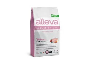 Полнорационный сухой корм Alleva Equilibrium Sensitive Pork Adult All Breeds – для взрослых собак всех пород с чувствительным пищеварением, со свининой