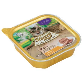 Вологий корм Stuzzy Cat Sterilized паштет з куркою для стерилізованих котів