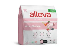 Полнорационный сухой корм Alleva Equilibrium Chicken Kitten – для котят, беременных и лактирующих кошек, с курицей 