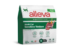 Полнорационный сухой корм Alleva Equilibrium Sensitive Venison Adult Cat - для взрослых кошек с чувствительным пищеварением, с олениной