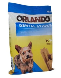 Ласощі Orlando Dental Sticks для собак дрібних порід 