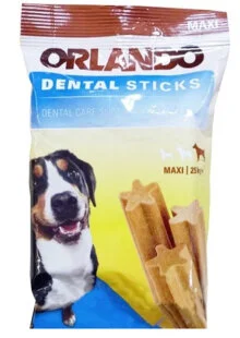 Ласощі Orlando Dental Sticks для собак великих порід