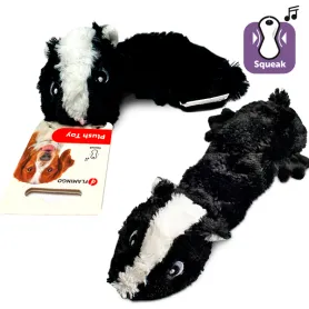 М'яка іграшка Flamingo Shaky Skunk для собак, з пищалкою