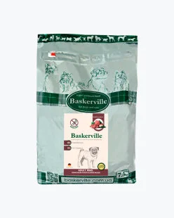 Беззерновой сухой корм Baskerville HF Adult Rind Getreidefrei kleine Rassen (Баскервиль) - для собак мелких пород, с говядиной и ягодами