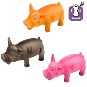 Латексна іграшка Flamingo Teun Pig Multiple Сolours для собак