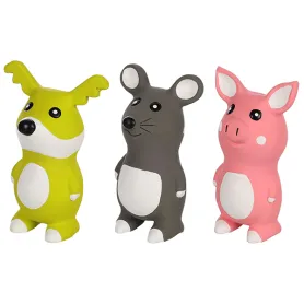 Латексна іграшка Flamingo Bocca Dog Mouse Pig для собак, з пищалкою