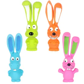 Латексна іграшка Flamingo Teeta Donkey Dog Fox Rabbit для собак, з пищалкою