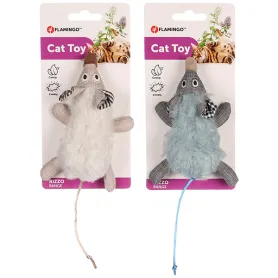 Шурхотлива іграшка Flamingo Rizzo Mouse для котів, з котячою м’ятою