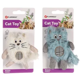 Шурхотлива іграшка Flamingo Rizzo Cat для котів, з котячою м’ятою