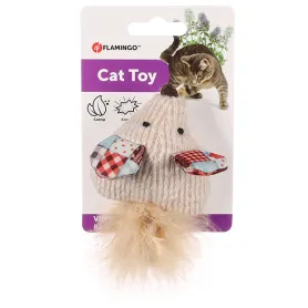Шурхотлива іграшка Flamingo Vinta Mouse для котів, з котячою м’ятою