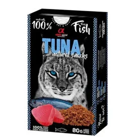 Полувлажное лакомство Alpha Spirit Tuna Natural Snacks for cats - для взрослых кошек всех пород, с тунцем