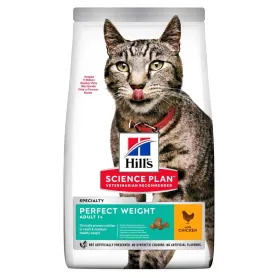 Сухой корм Hill's Science Plan Adult Perfect Weight - для взрослых кошек для поддержания оптимального веса, с курицей