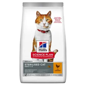 Сухой корм Hill's Science Plan Adult Sterilised Cat Chicken – для взрослых стерилизованных кошек, с курицей