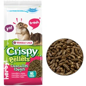 Беззерновой корм Versele-Laga Crispy Pellets Chinchillas & Degus - для шиншилл и дегу