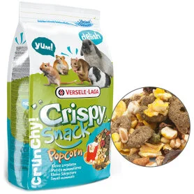 Дополнительный корм Versele-Laga Crispy Snack Popcorn – лакомство для грызунов