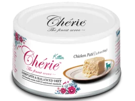 Влажный беззерновой корм Cherie Complete Balanced Chicken Mousse нежный мусс для котят, из курицы
