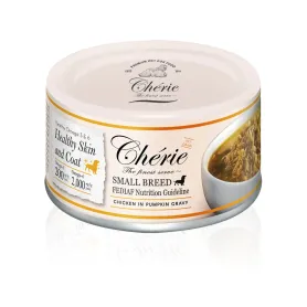Беззерновий вологий корм Cherie Small Breed Chicken in Pumpkin Gravy - для собак маленьких порід, курка в гарбузовому соусі 