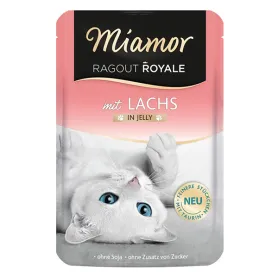 Беззерновий вологий корм Miamor Ragout Royale mit Lachs - для котів, рагу з лососем 