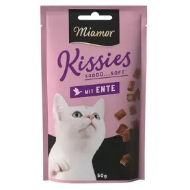 Беззернові ласощі Miamor Kissies mit Ente для котів з качкою