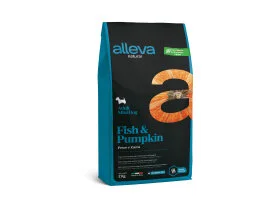 Повнораціонний сухий корм Alleva Natural Adult Fish&Pumpkin Mini - для дорослих собак міні і малих порід, з рибою та гарбузом