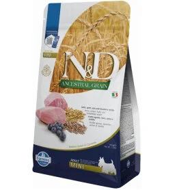 Farmina N&D Low Grain Dog Lamb and Blueberry Adult Mini 